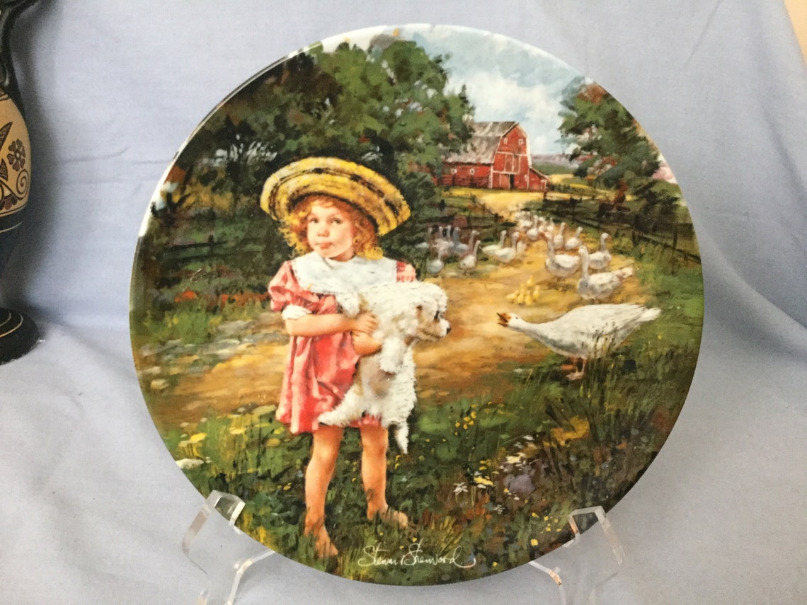 The Peacekeeper by Stewart Sherwood 1988 Collectors Plate Etsy