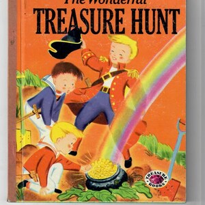 Vintage The Wonderful Treasure Hunt by Irma Wilde 1952, 1st. Edition Free Shipping