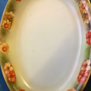 Antique R. S Germany Celery Dish The Robert Simpson Company Handpainted Free Shipping image 3