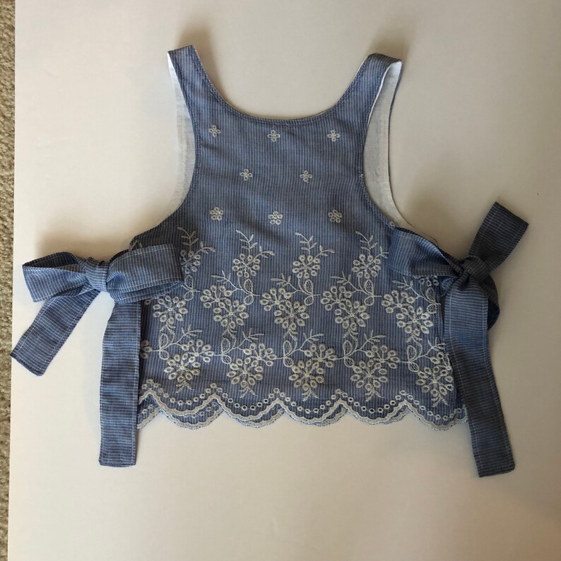 Chambray Fabric Baby Clothes - Baby Cloths