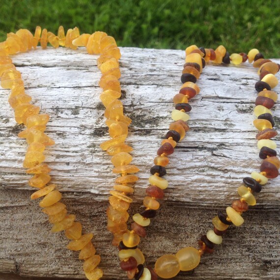 etsy amber teething necklace