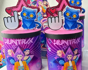 K-Pop Demon Hunters Pringles Party Favors
