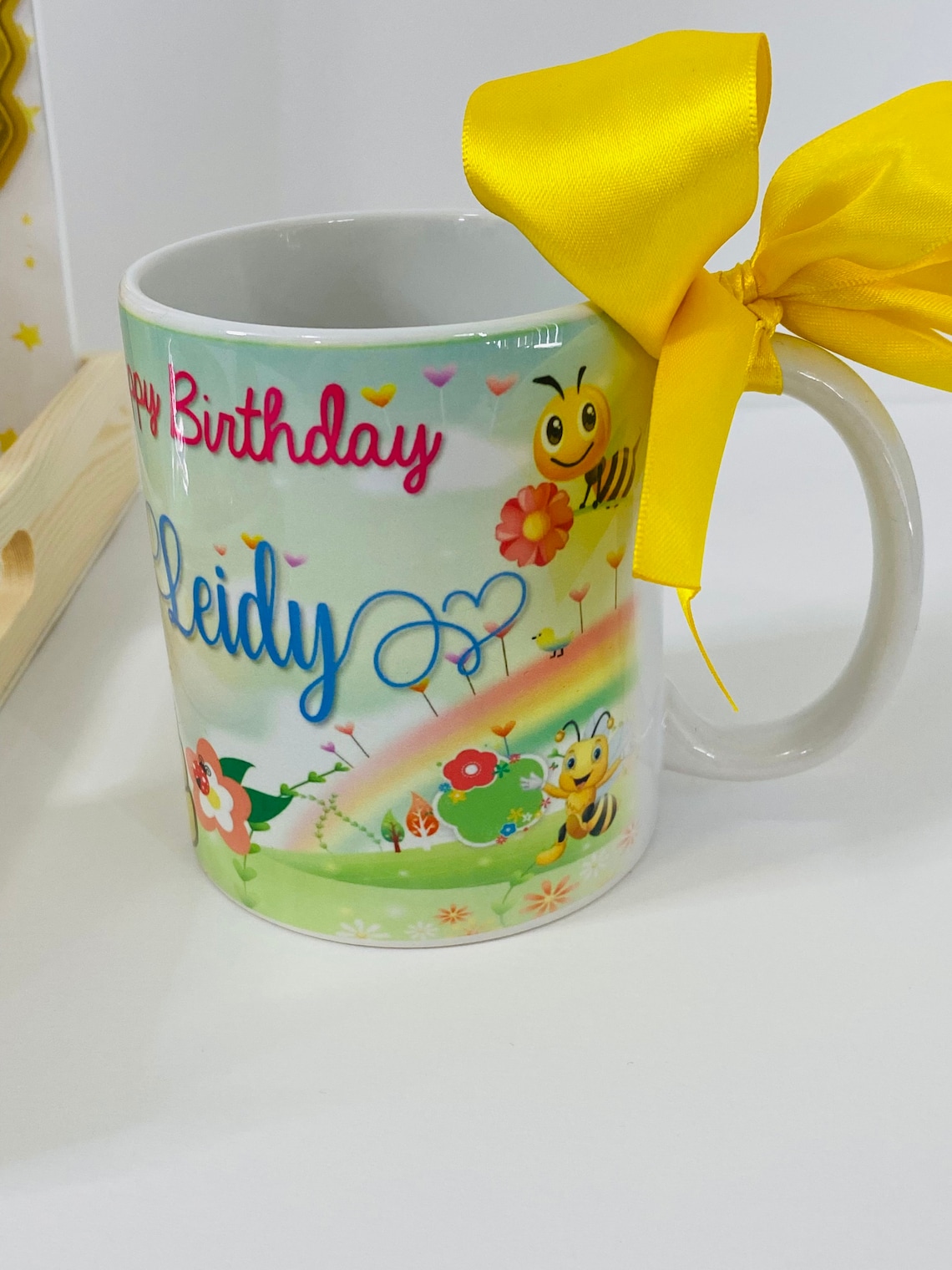 Personalized Breakfast Tray Birthday Gift Mothers Day Love Details Cute