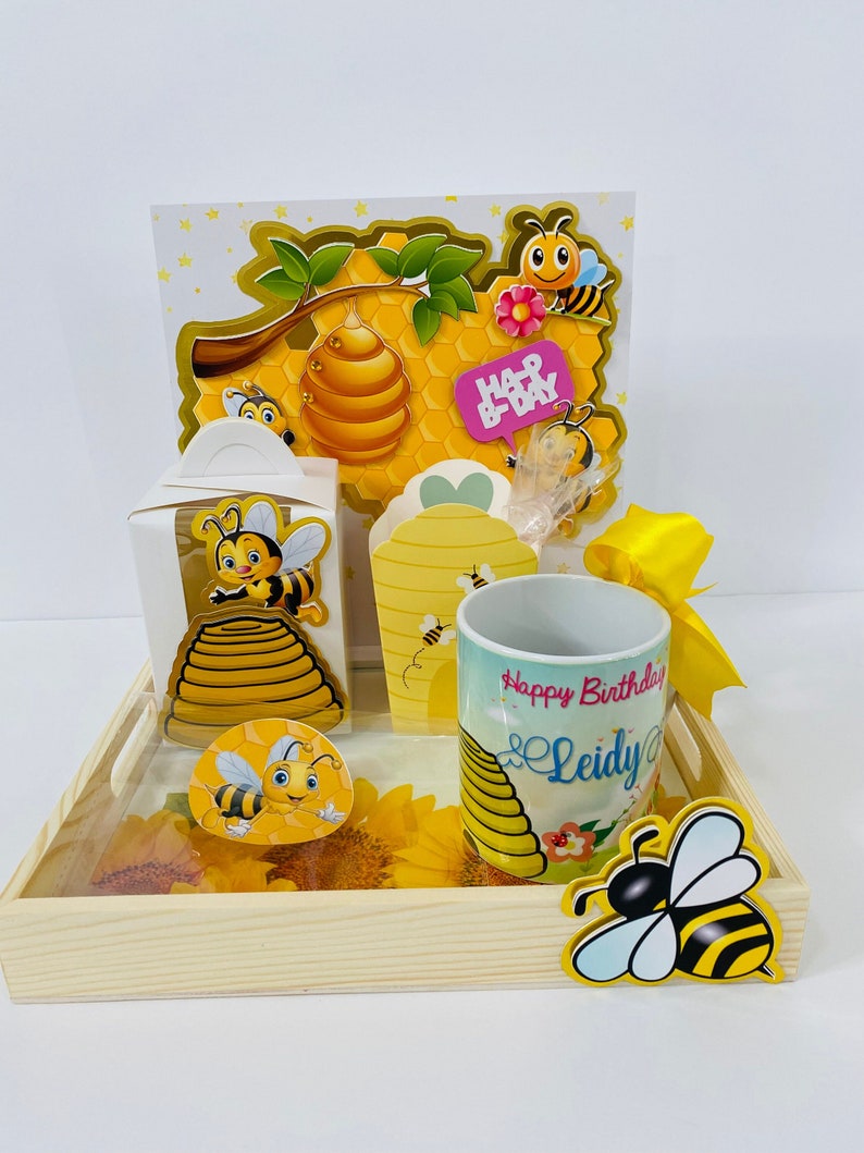 Personalized Breakfast Tray Birthday Gift Mothers Day Love Details Cute