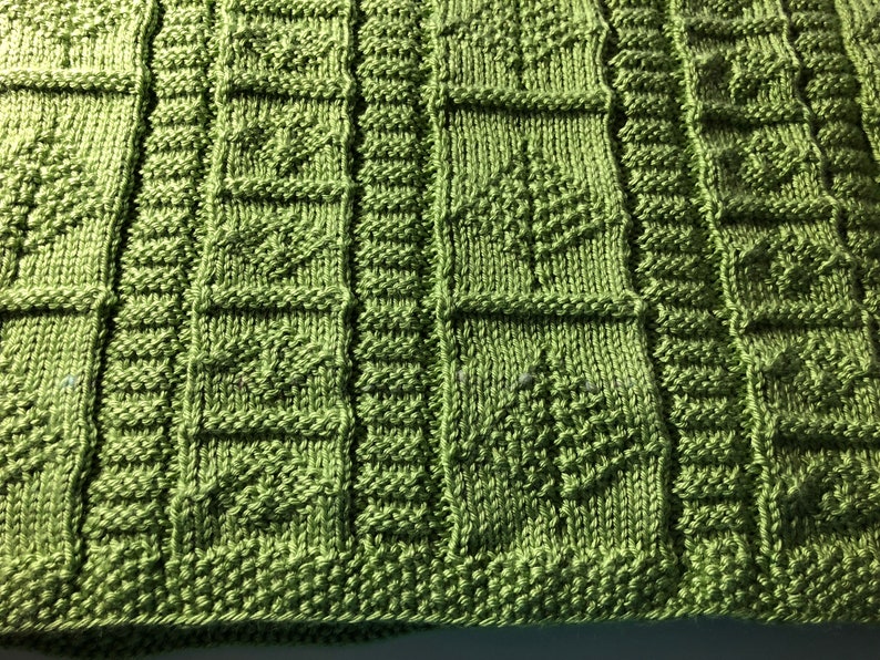 wheel chair blanket knitted baby blanket Afghan baby blanket Tree of Life Green
