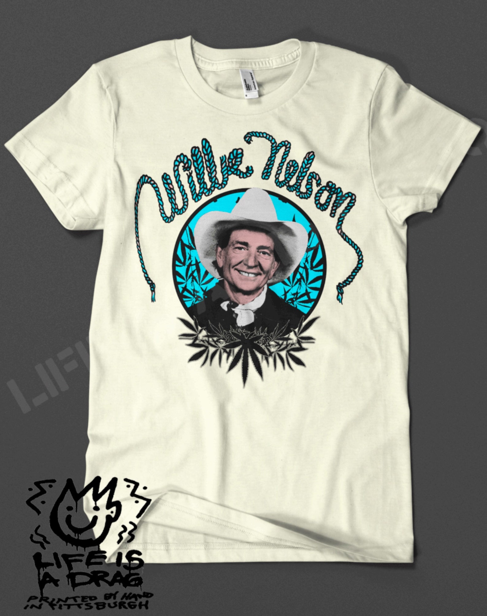 Willie Nelson Weed shirt | Etsy