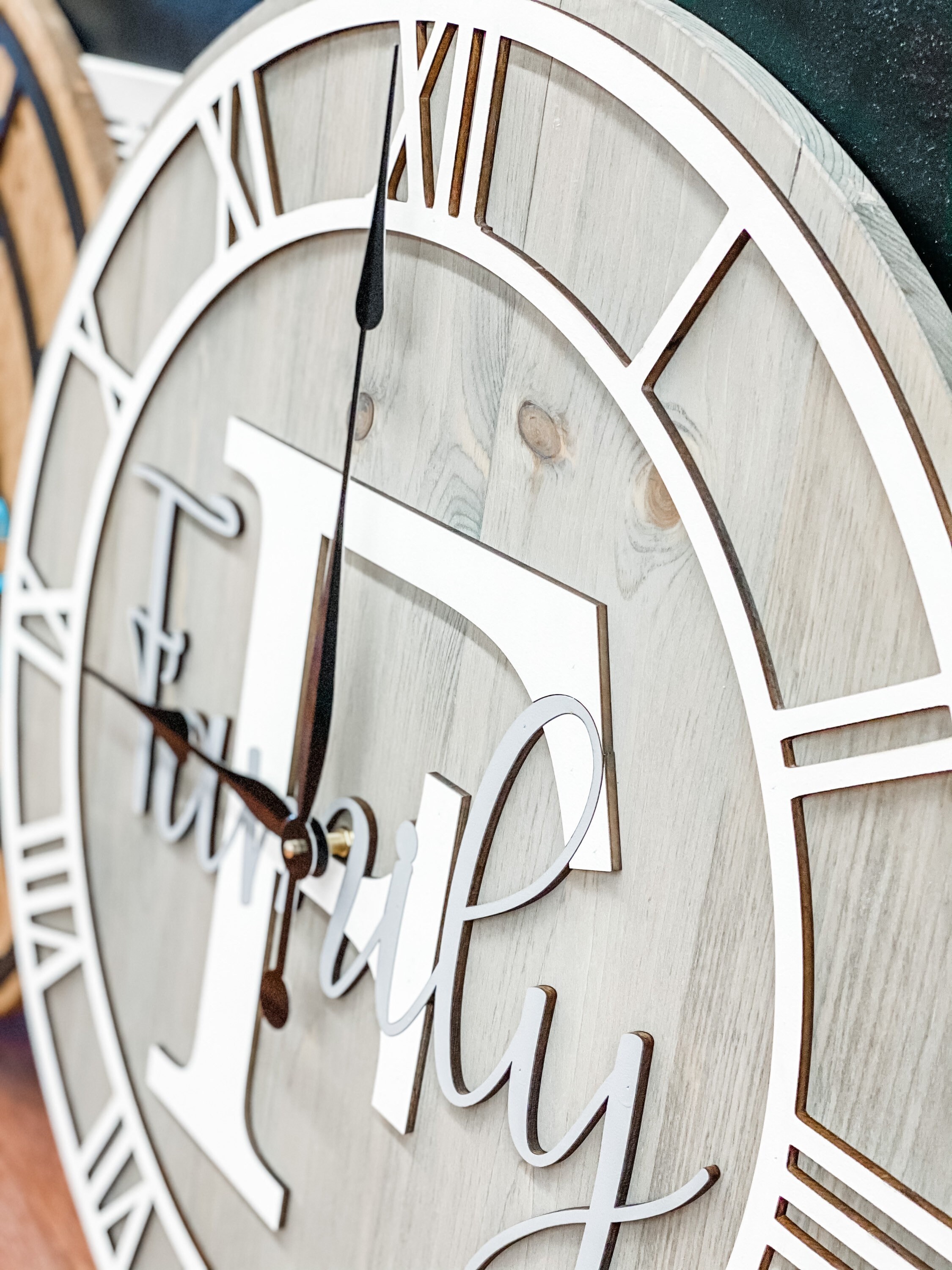 Wall Clock Personalized Wedding Gift Bride Gift Etsy