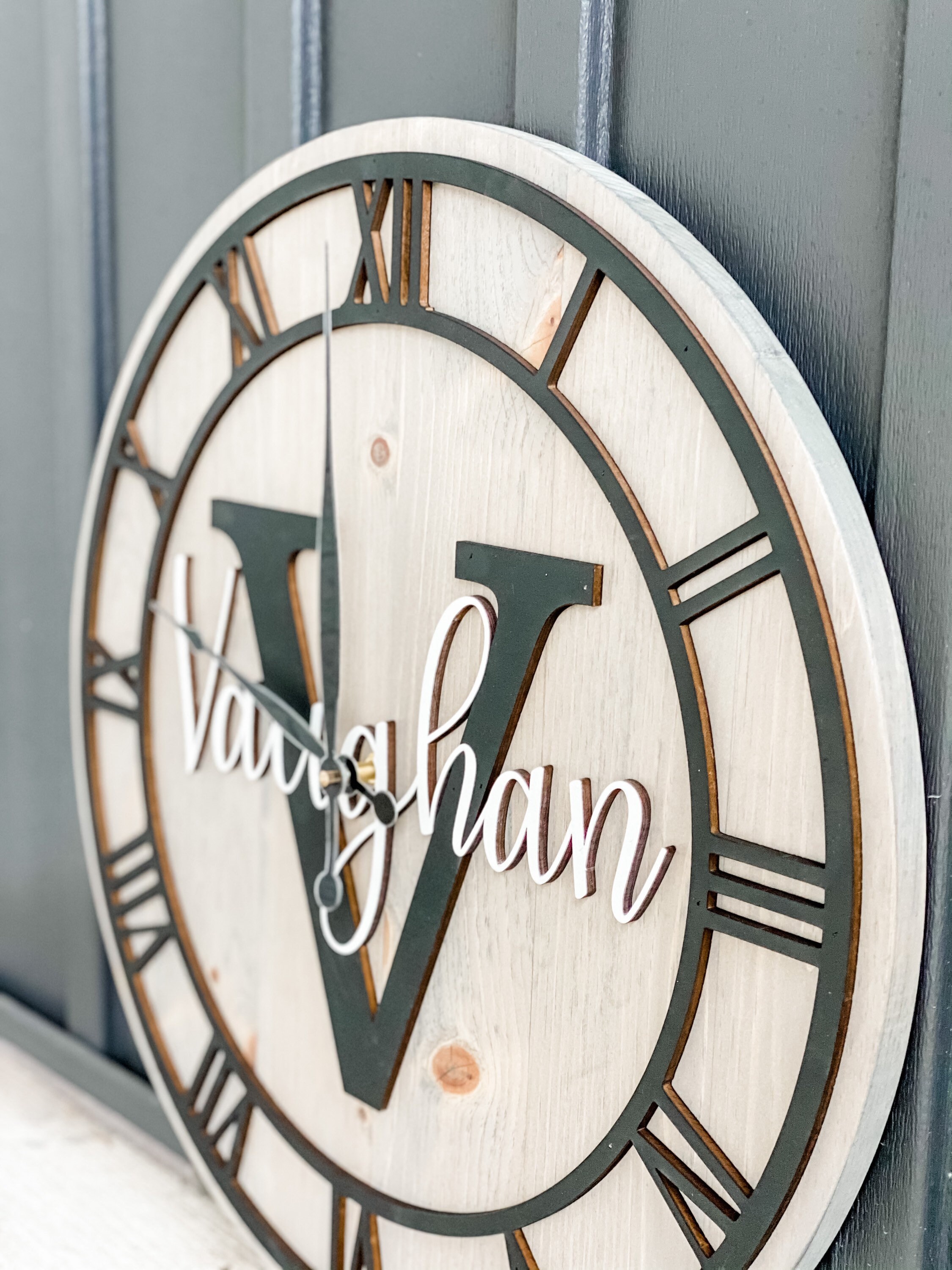 Wall Clock Personalized Wedding Gift Bride Gift Etsy