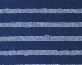 Hilco Jersey Fleet Stripe grau/blau Streifen