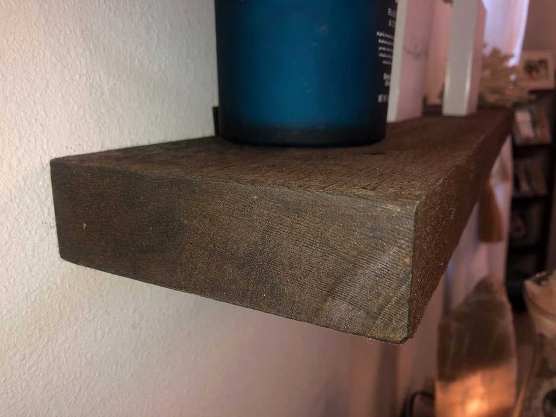 Rustic Wood Rough Cut Cedar Shelves Floating Farmhouse Shelf Etsy