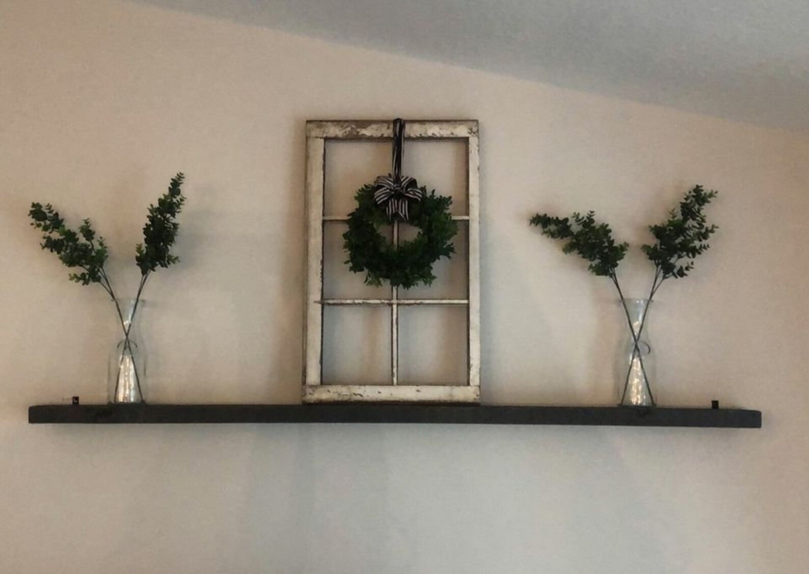 Rustic Wood Rough Cut Cedar Shelves Floating Farmhouse Shelf Etsy