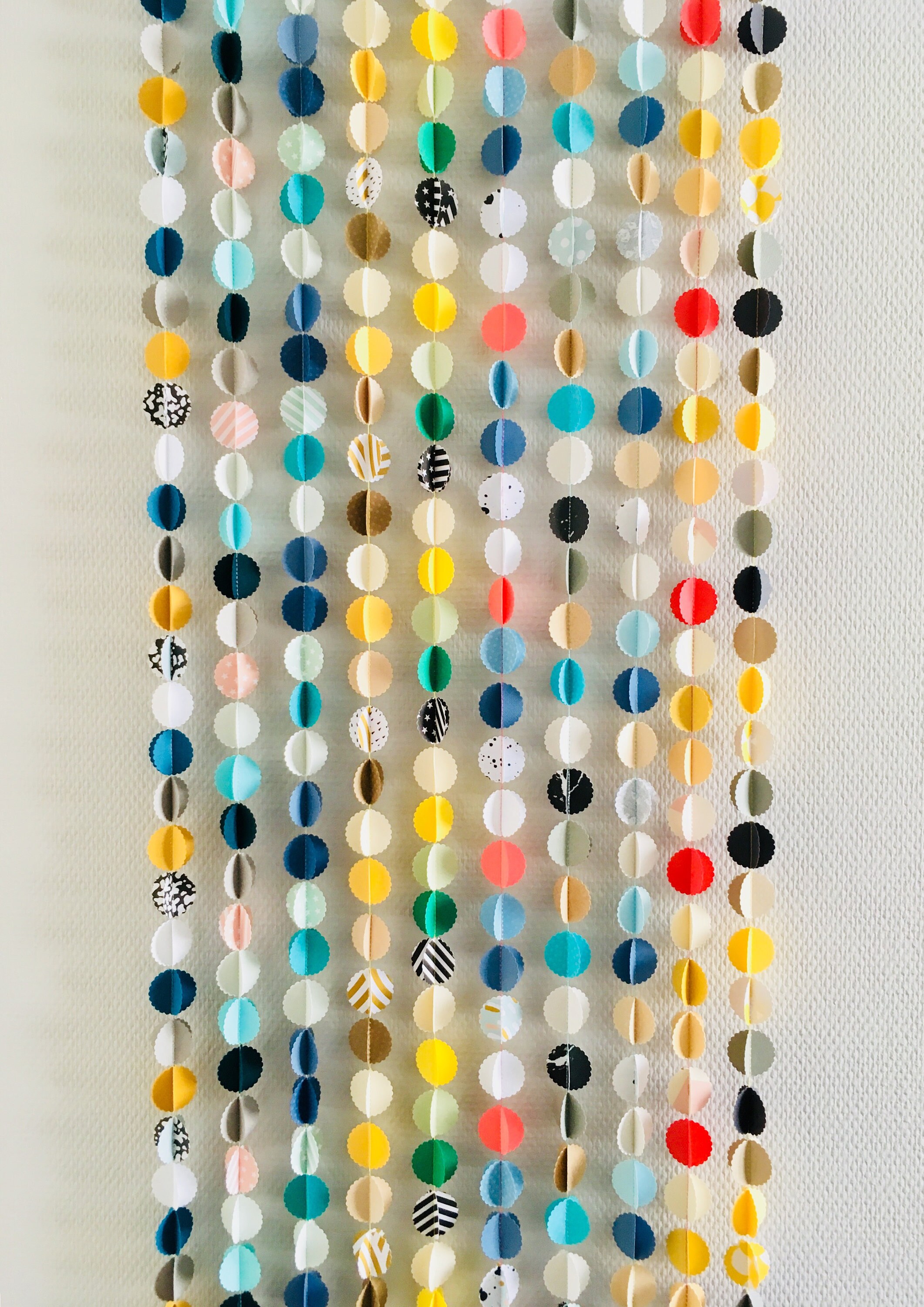 Guirlande Petites Fleurs Prune