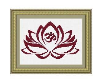 Namaste om symbol,1 inch needle minder,cross stitch,stitchers gift,sewing accessories,yoga symbol,calm,breathe symbol