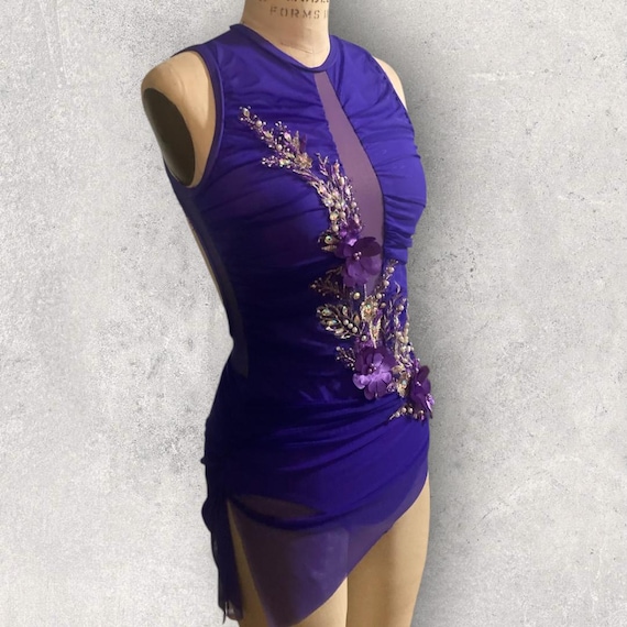 midi dress blue floral Light Blue Floral Embroidered Midi Dress - All Dresses main image 1