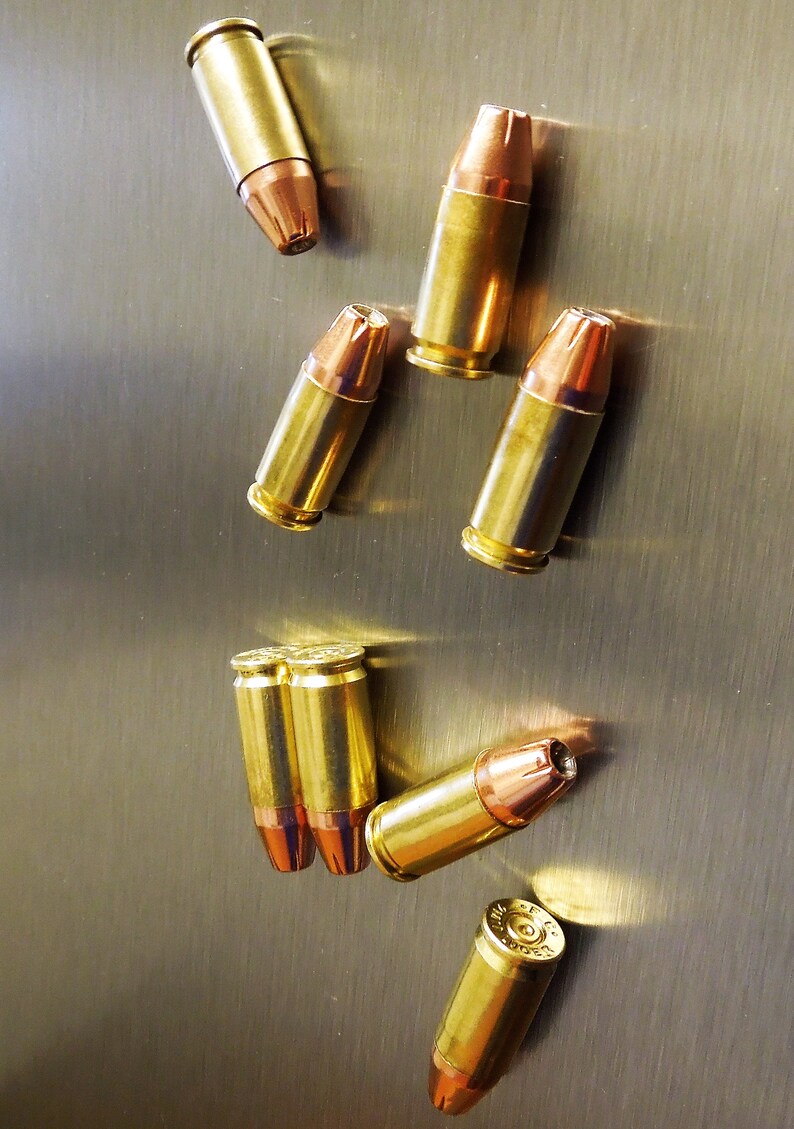 9 mm hollow point bullet / bullet / fridge Etsy
