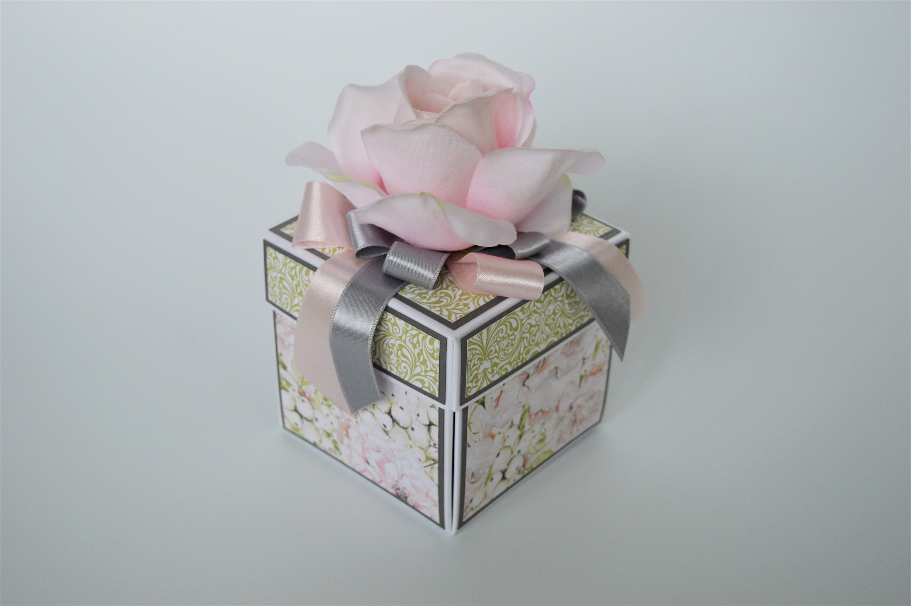 Card for Her, Exploding Box Card, Birthday Explosion Box Card, Romantic ...