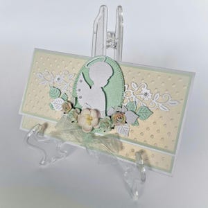Enveloppe de baptême monitaire, Enveloppe de baptême, Enveloppe décorée, Cadeau de baptême, Idée cadeau de baptême, Enveloppe