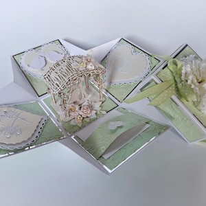 Cartão de casamento pop-up, Cartão de felicitações de casamento, Caixa explosiva para recém-casados, Caixa de casamento explosiva, Cartão de presente de casamento, Caixa de presente de casamento