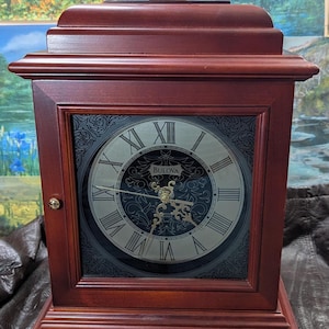 bulova ウエストミンスター　アンティーク　置時計 Bulova Westminster Chime Clock - Etsy