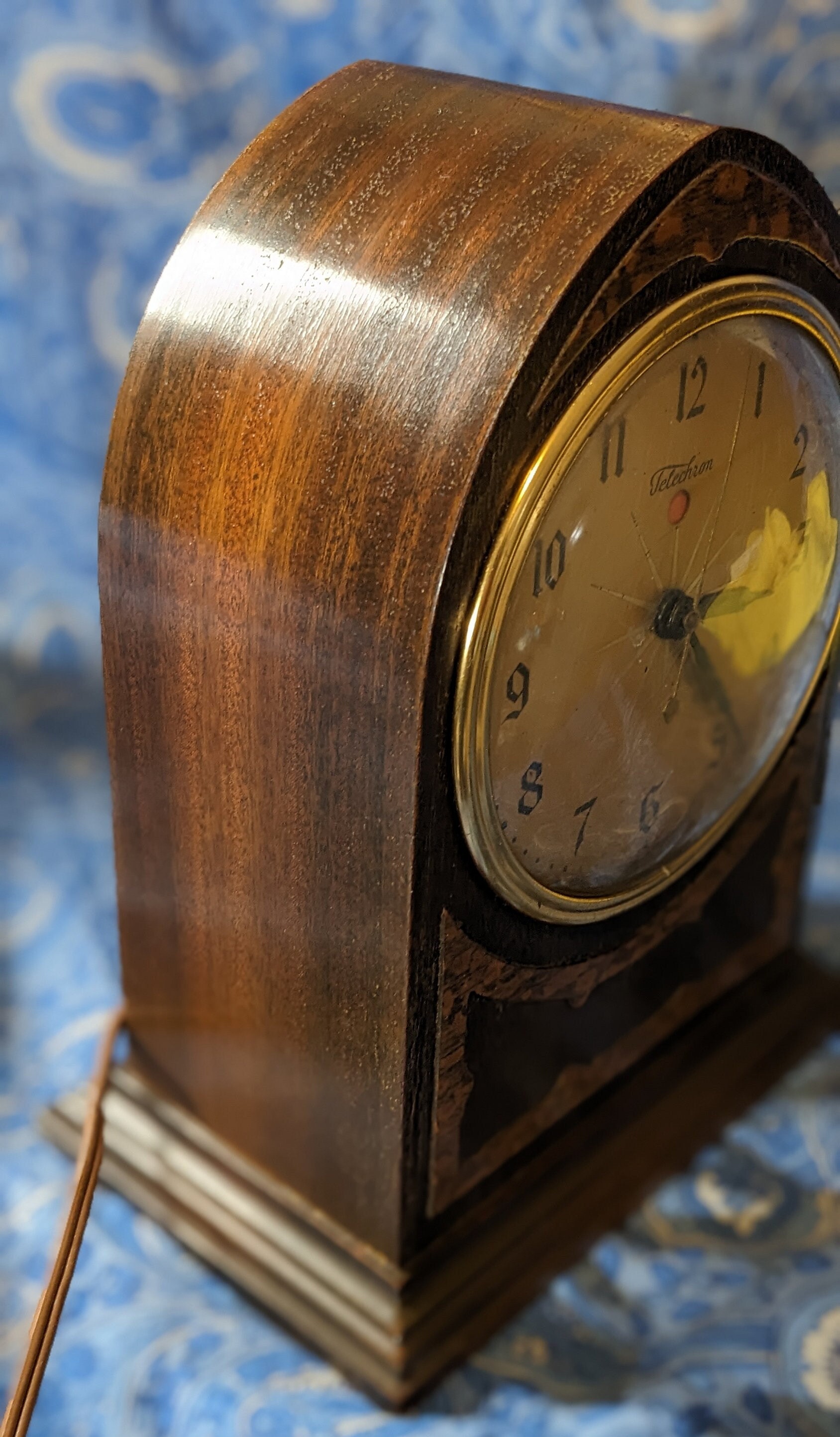 Rare Art Deco Telechron Model 532 Clock the Standish A.k.a the