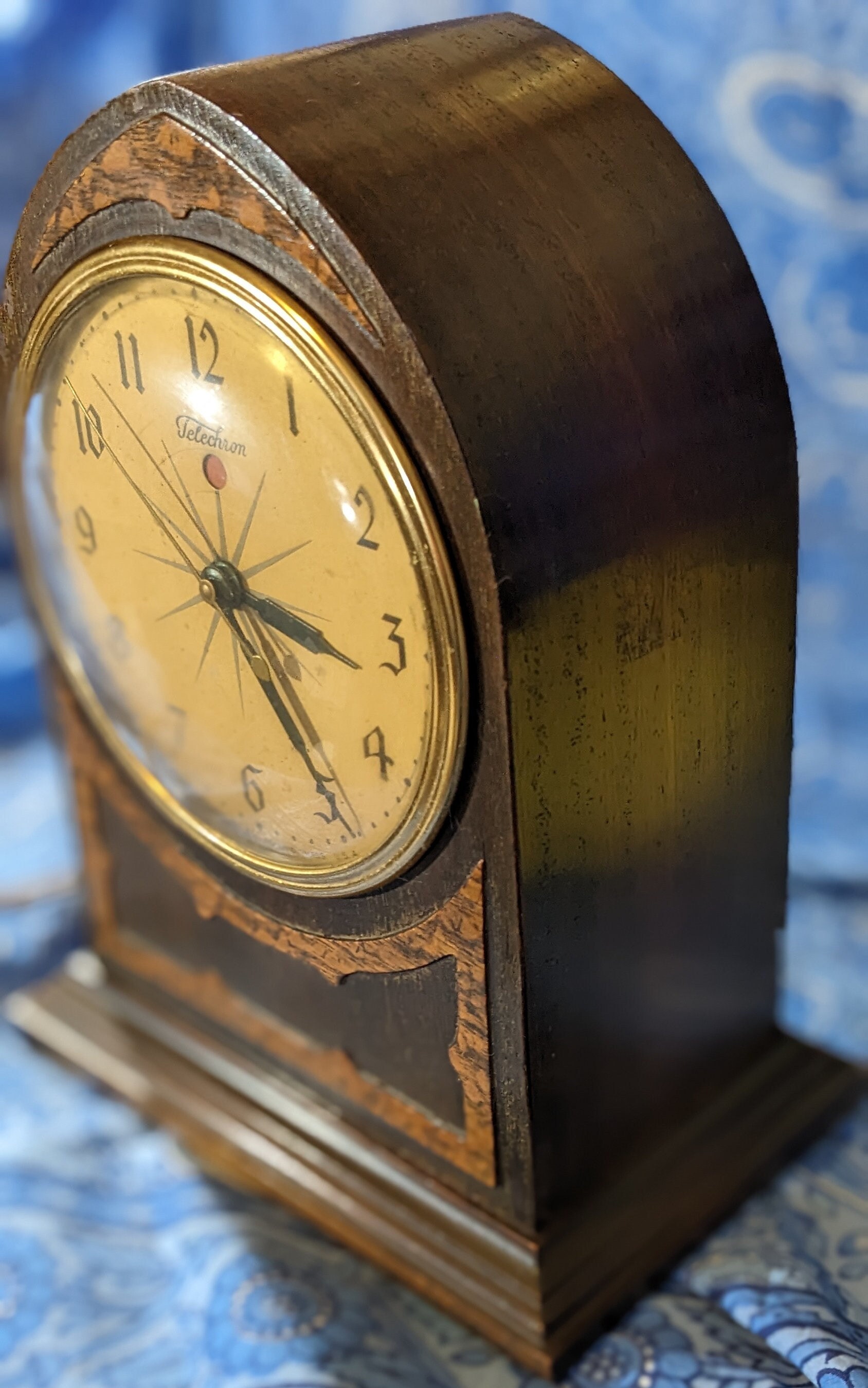 Rare Art Deco Telechron Model 532 Clock the Standish A.k.a the