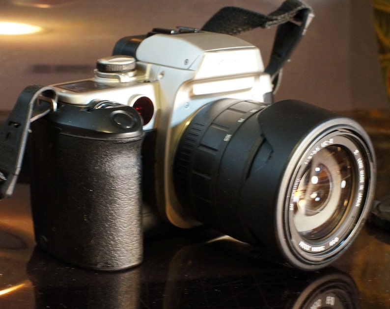 Vintage Canon EOS Elan II Film Slr Camera With 2 AF Telephoto Etsy