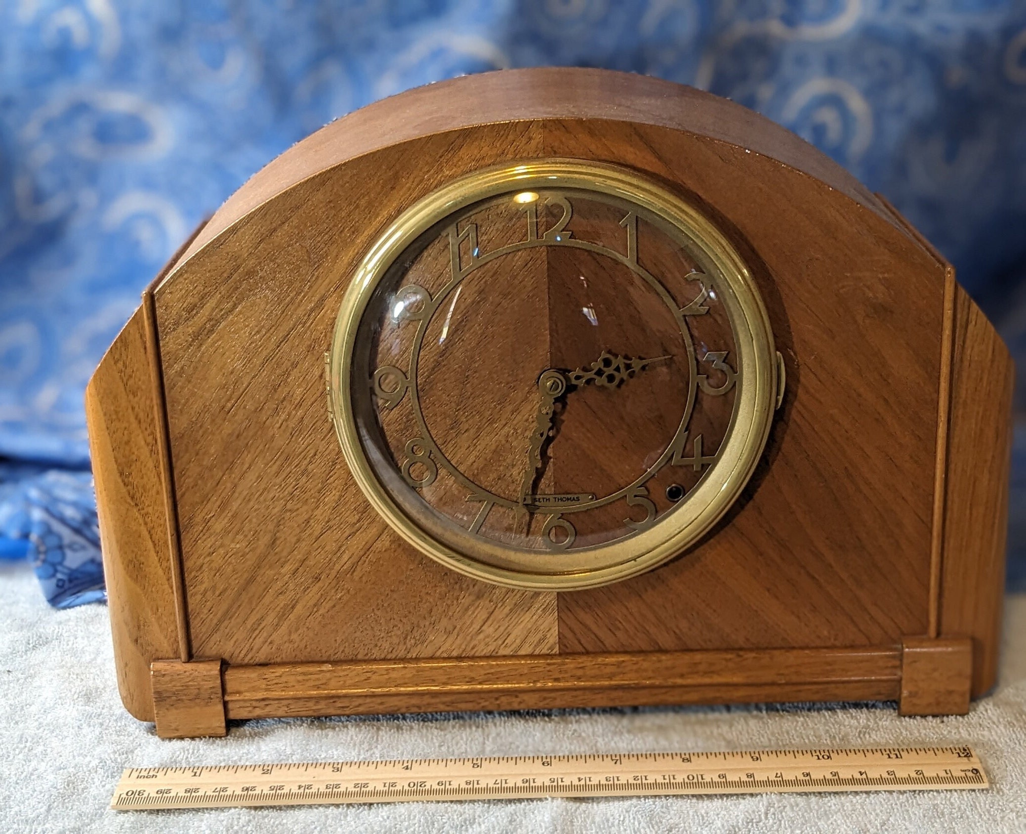 Seth Thomas 1930 Mantle Clock Made for Railroad Service -  Canada