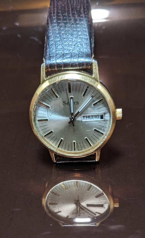 Converted 1960s Sears Men's Watch - Original Movem