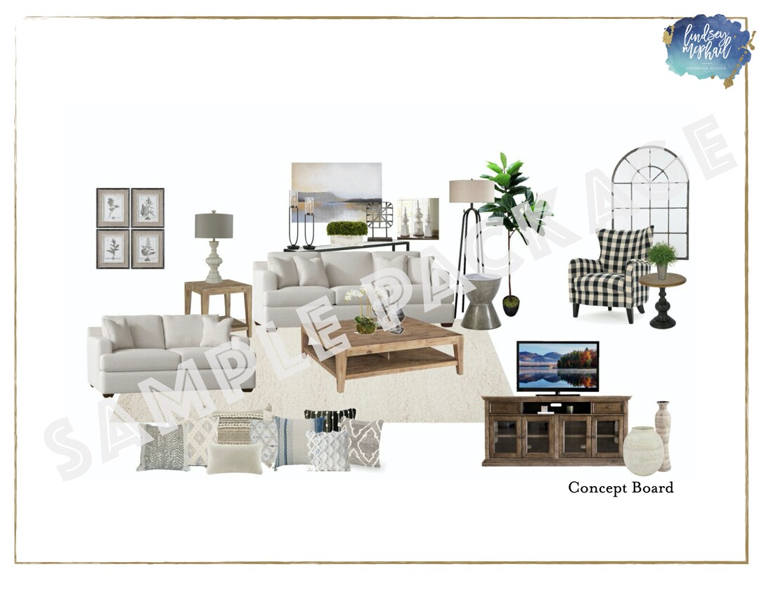 Interior Design Online Service. Complete Design for Your Room Etsy