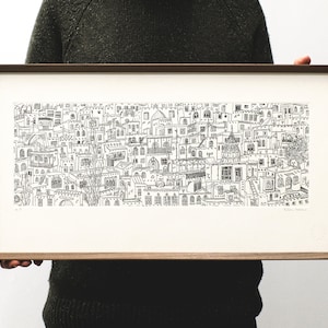 The Persian Village | Etching version | Signed and numbered | Edition of 40