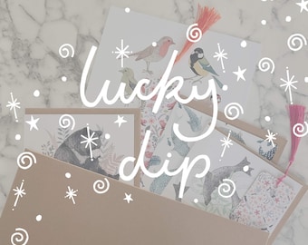 Mystery Pack, Botanical Stationery Lucky Dip