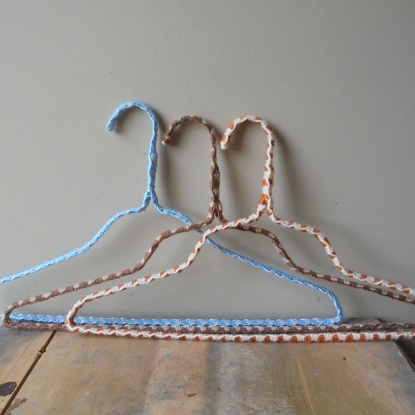 Yarn Covered Hangers Etsy