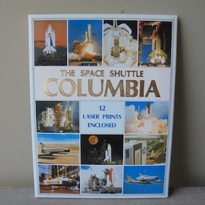 Vintage Photographs, The Space Shuttle Columbia 12 Laser Prints, Set of Twelve Photography Prints by Impact, TheEarlyBirdFinds