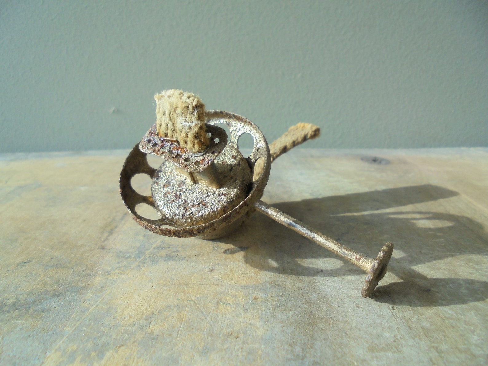 Vintage Oil Lamp Wick Holder Vintage Lamp Replacement Part Etsy