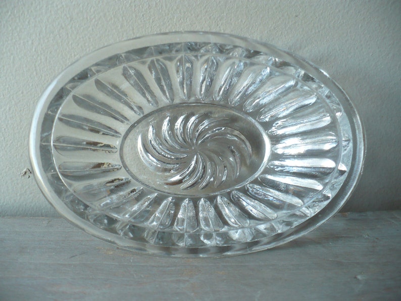 Vintage Clear Glass Salt Dip Vintage Entertaining TheEarlyBirdFinds Cut Glass Salt Cellar
