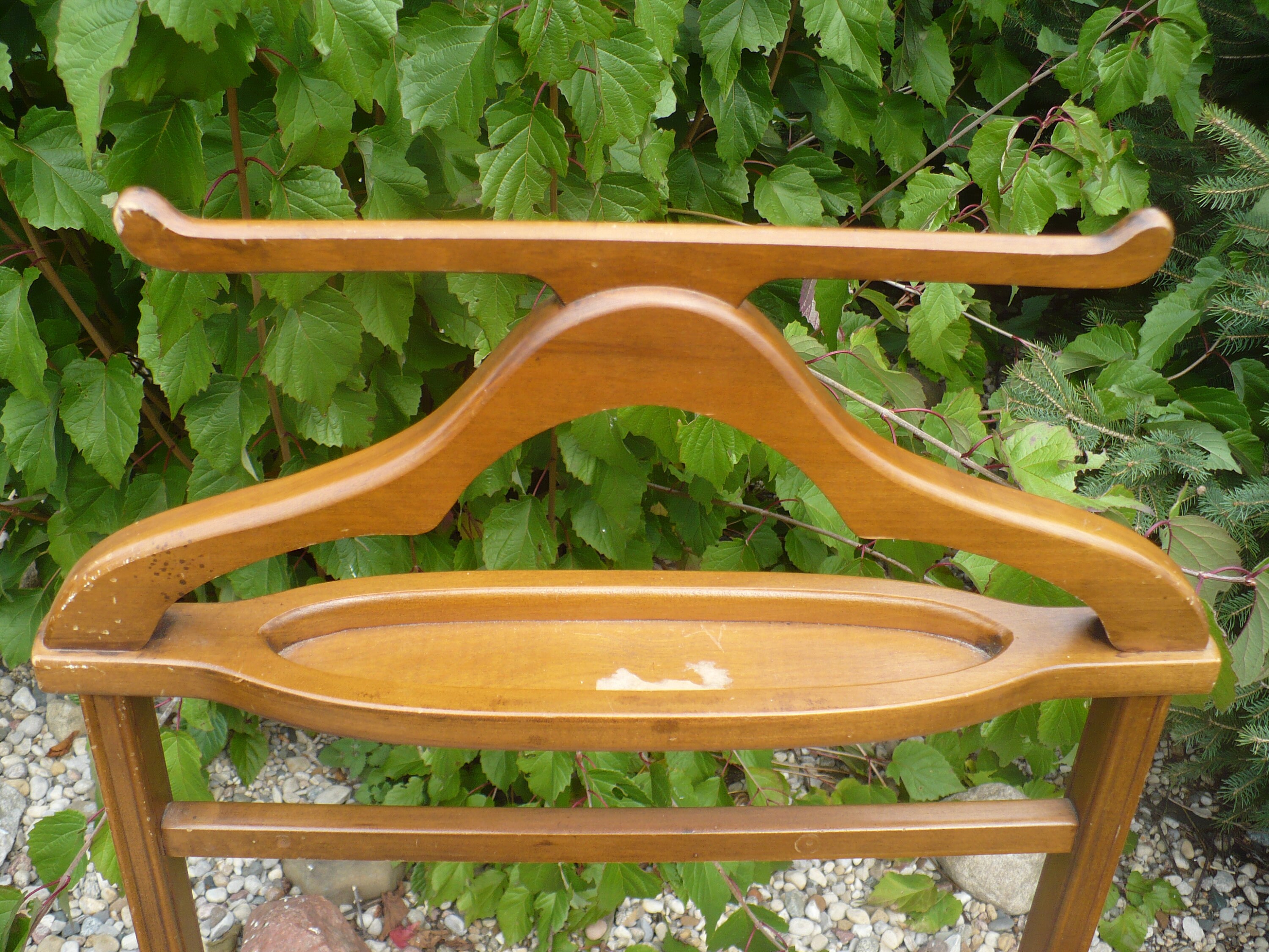 Vintage Butler Stand Wood Valet Stand Butler Rack Wooden Etsy