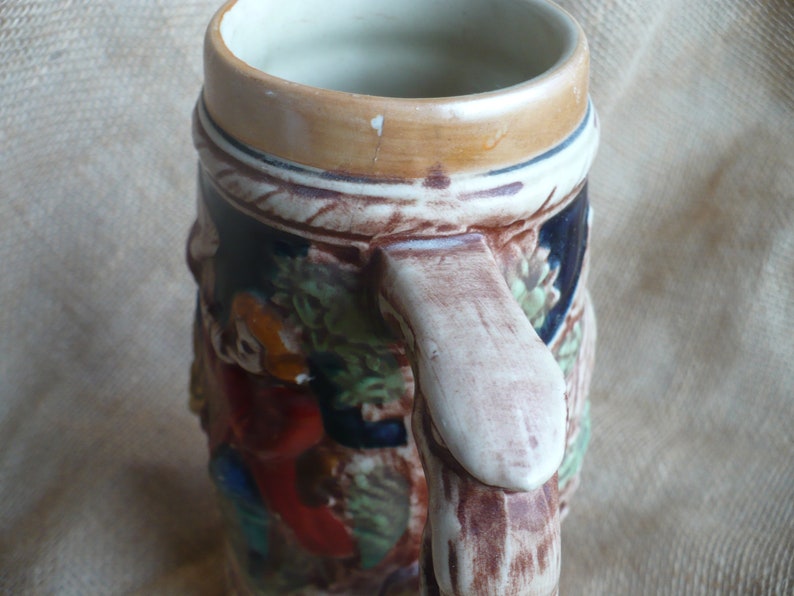 Vintage Musical Beer Stein Vintage Music Box Made in Japan Etsy