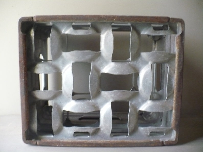 Vintage Sealtest Milk Crate Metal Milk Crate Reynolds | Etsy