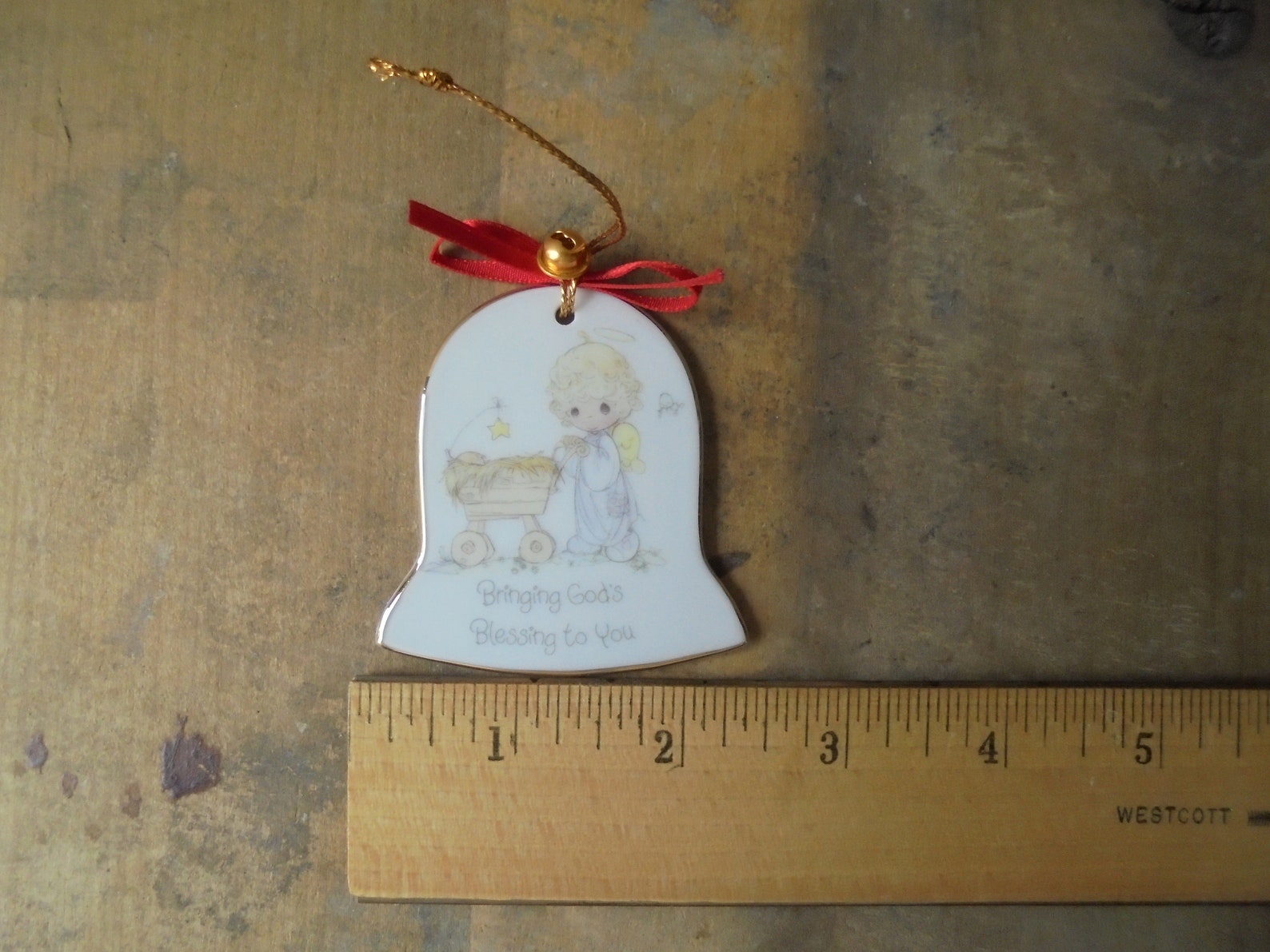 Vintage Precious Moments Christmas Ornament Bringing Etsy
