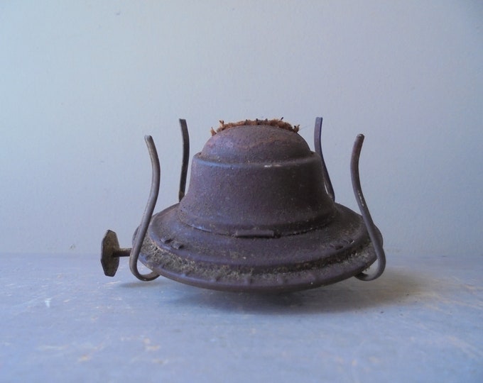 Vintage P & A Eagle Oil Lamp Wick Holder, Vintage Lamp Replacement Part
