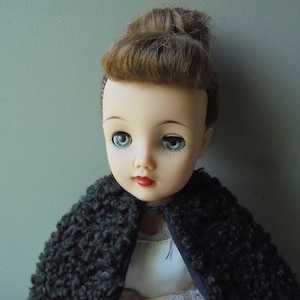 Vintage Doll Brown Hair Blue Eyes, Vintage Ideal Doll VT-18 with Extra Outfits, Vintage Miss Revlon Doll with Clothing, TheEarlyBirdFinds