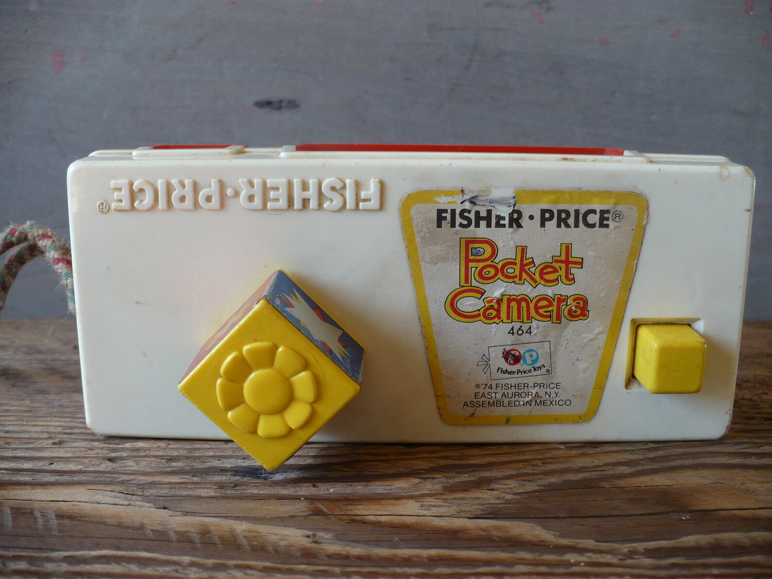 Vintage Fisher Price Pocket Camera 464 Plastic Toy Camera Etsy