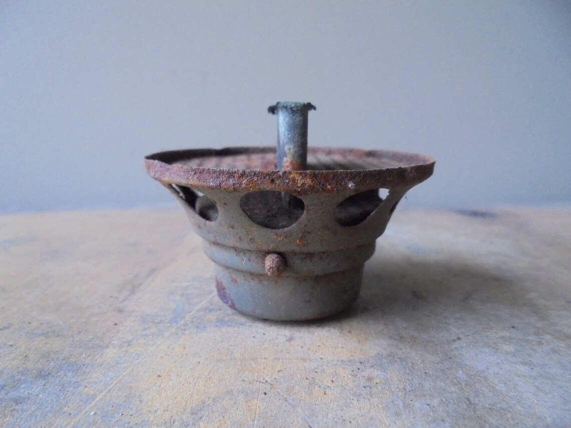 Vintage Oil Lamp Wick Holder Vintage Lamp Replacement Part Etsy