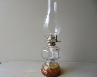 Vintage Oil Lantern, Vintage Oil Lamp, Lamplight Farms Oil Lamp Wick Holder, TheEarlyBirdFinds