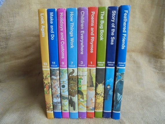 アンティーク！　全巻揃いの1970年代Childcraftです アンティーク！ 全巻揃いの1970年代Childcraftです アンティーク