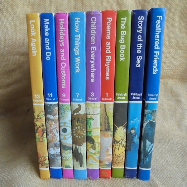 Childcraft Books - Etsy