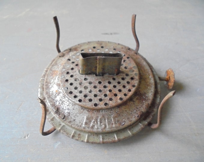 Vintage P & A Eagle Oil Lamp Wick Holder, Vintage Lamp Replacement Part