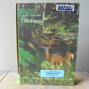 The Life of The Forest Our Living World of Nature John McCormick Hardcover Book, Vintage Science Book, TheEarlyBirdFinds