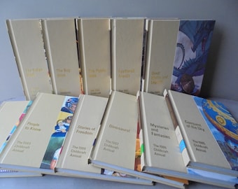 Vintage The 1980-1990 Childcraft Annual Book Collection, TheEarlyBirdFinds