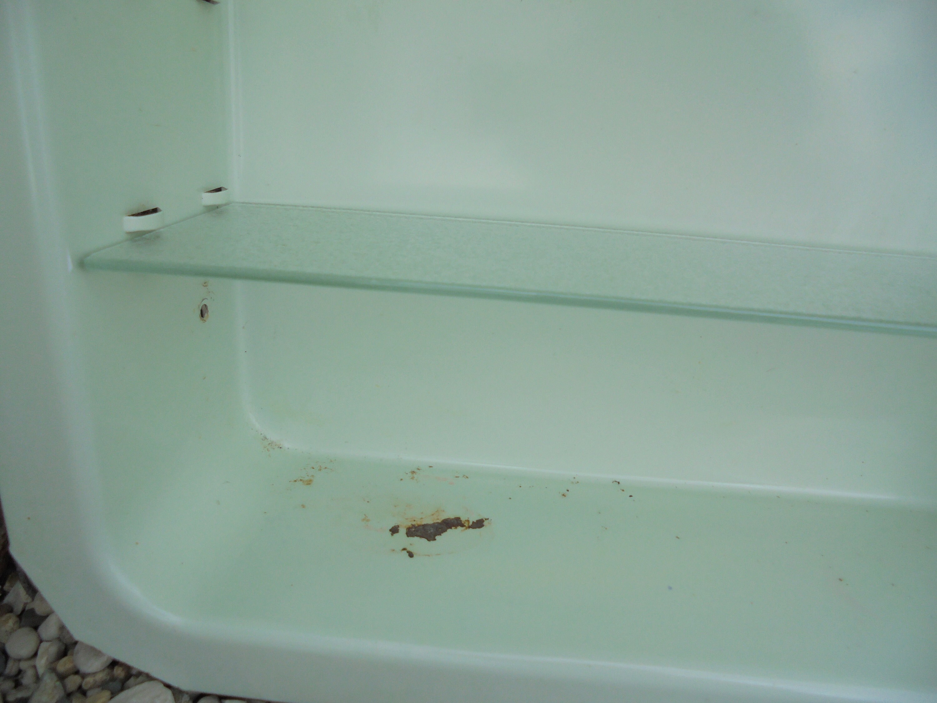 Vintage Recessed Medicine With Oval Mirror Etsy